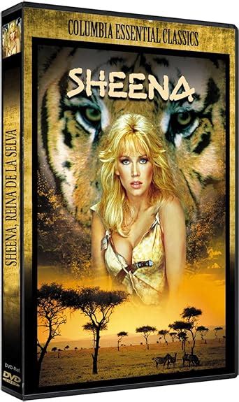 Sheena Queen Of The Jungle Region 2 Uk Tanya Roberts Ted Wass Donovan Scott