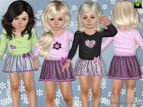 Sims2fanbgs 276 Toddler Dress
