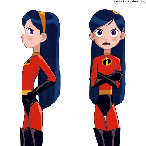 Gnsisir Violet Parr The Incredibles Absurdres Commentary English