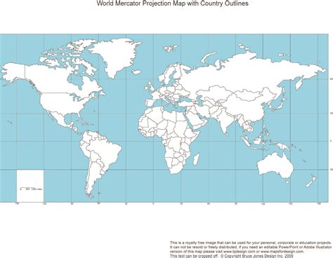 World Mercator Blank Base Map Ocean Blue Sudan Still One Country