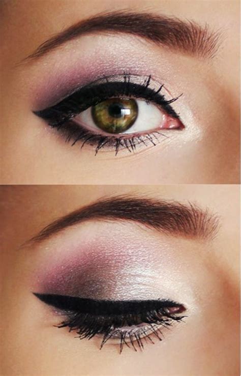 Essayez ombre à paupières rouges combinés. Maquillage Yeux Noir Et Blanc
