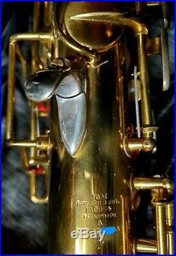 Mint Conn M Connqueror Deluxe Improved M Viii Naked Lady Pro Alto Saxophone Brass Musical