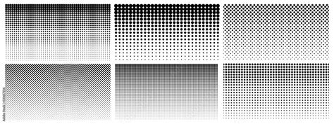 Halftone Gradient Dotted Gradient Smooth Dots Spraying And Halftones