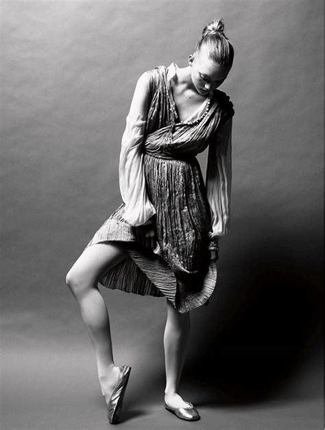 Gemma Ward As Dancer In Think Pink For Vogue Italia April Gemma Ward Pretty Ballerinas