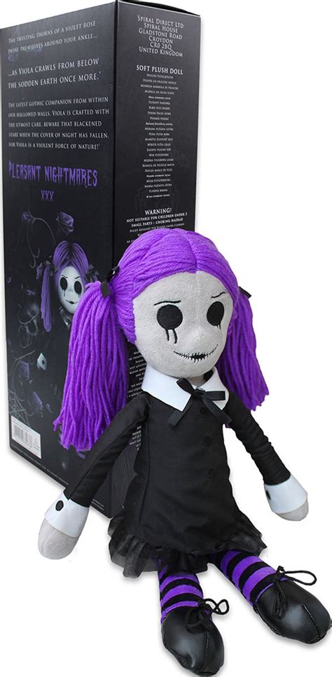 Viola The Goth Rag Doll Plush Free Shipping Over £20 Hmv Store