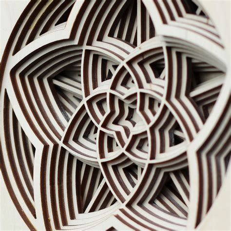 Keenan Mccune Laser Cut Mandalas