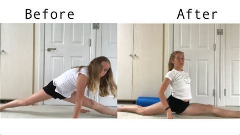 I Stretched My Splits Every Day For A Week Leg Flexibility