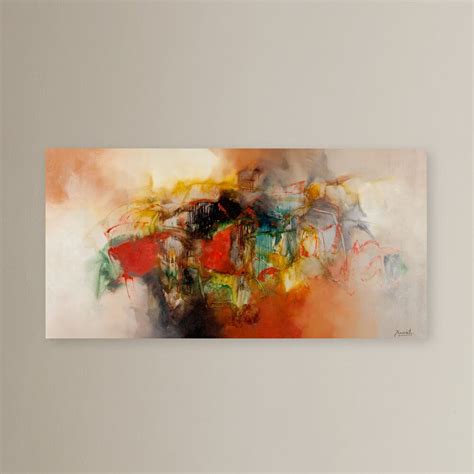 Latitude Run Abstract By Zavaleta Graphic Art On Canvas And Reviews Wayfair