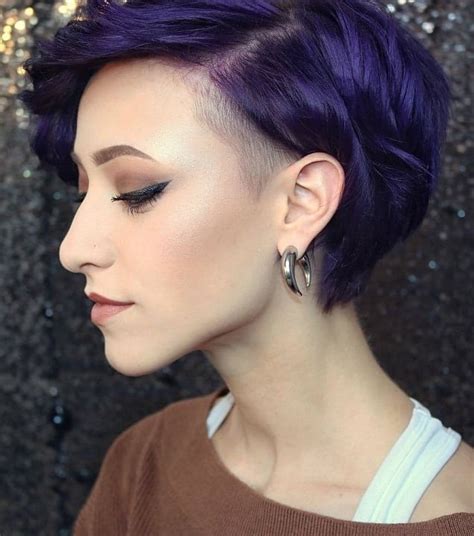 8 Purple Pixie Cuts Thatll Never Go Out Of Fashion 2023