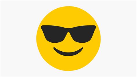 Sunglasses Emoji Png Emoji Sunglasses Transparent Cartoon Free