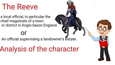 The Reeve In The Prologue To The Canterbury Tales Reeve Character In
