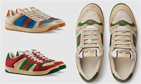 Gucci Selling 870 Distressed Dirty Sneakers Daily Mail Online