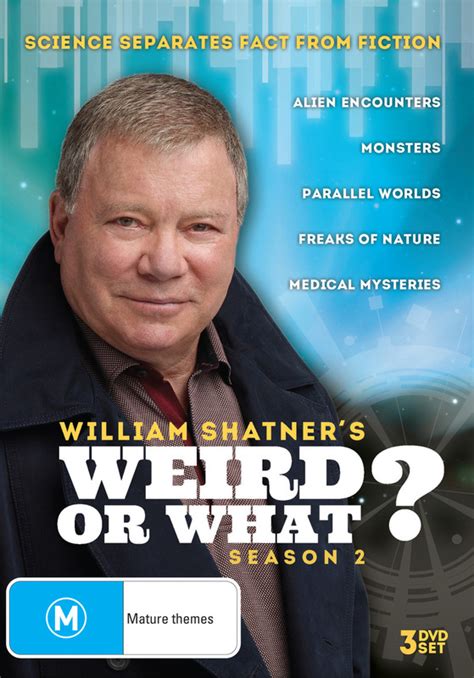 He's now studying to be a catholic priest and has been tasked by the church to assess unexplained phenomena. William Shatner's Weird Or What? - Season 2 | DVD | Buy ...