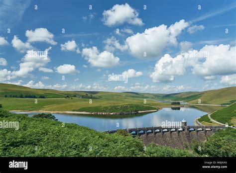 Elan Valley Rhayader Craig Goch Reservoir In Wales Stock Photo Alamy