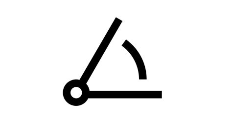 Angle Free Vector Icon Iconbolt