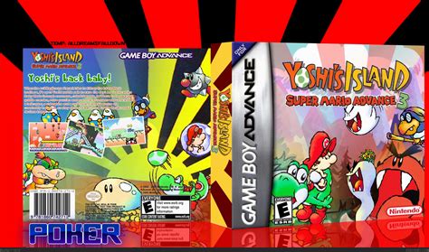Viewing Full Size Yoshis Island Super Mario Advance 3 Box Cover