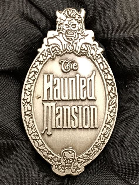 The Ghostly Gallery — Haunted Mansion Gate Plaque Pin 30th Anniversary