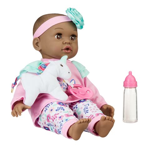 My Sweet Love Sweet Baby Doll Toy Set African American 4 Pieces