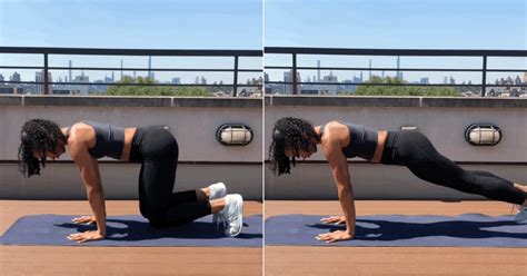 How To Do A Bear Hold With A Plank Popsugar Fitness Uk