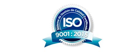 Certificación Iso 90012015