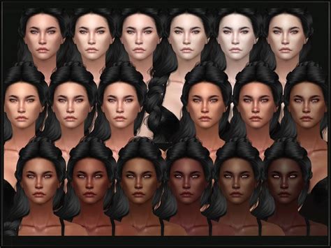 Skin 18 F By Remussirion At Tsr Sims 4 Updates