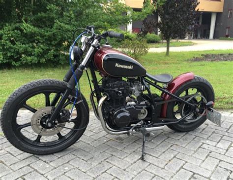 Free shipping free shipping free shipping. Niks origineel: Kawasaki Ltd 440 hardtail bobber | Bobber ...
