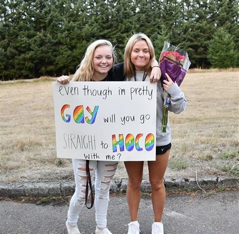 pride gay prom cute homecoming proposals hoco proposals ideas proposal ideas homecoming