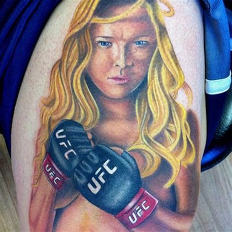 Ronda Rousey Tatuagem
