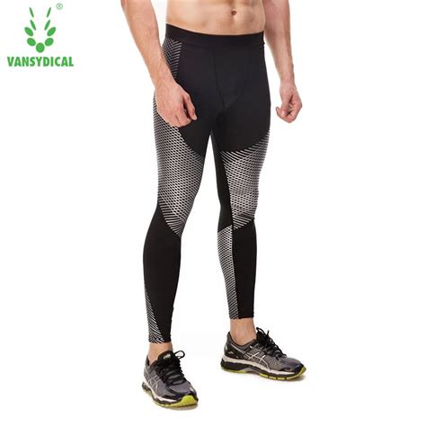 vansydical men running pants reflective jogging joggers training sports sportswear fitness