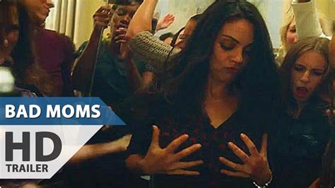 Bad Moms Trailer Mila Kunis Sexy Comedy Youtube