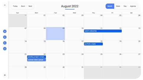 React Calendar Project React Js Cool Programming Projects Youtube