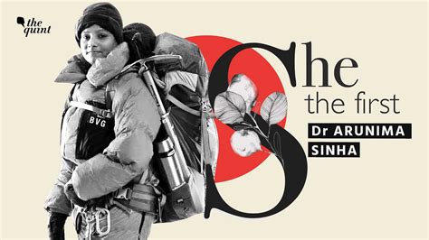 Video Dr Arunima Sinha World S First Woman Amputee To Scale Mt
