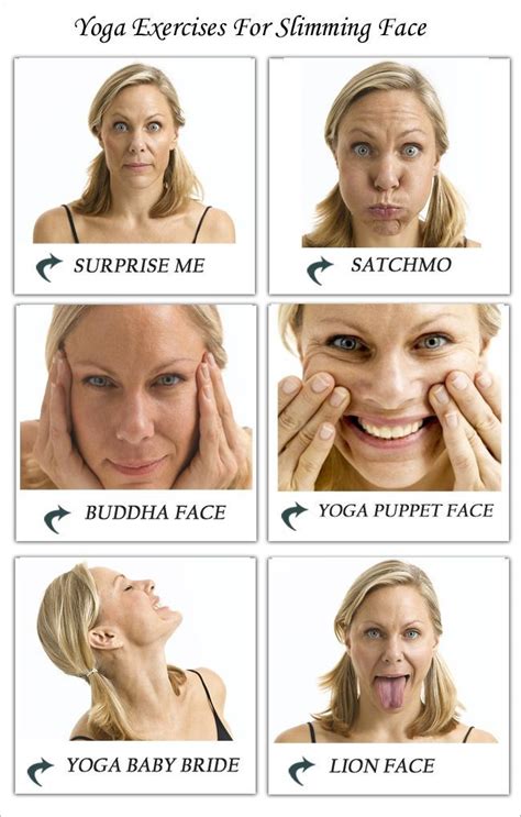 face yoga exercises for slim face yoga positions