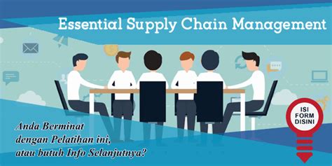 Training Essential Supply Chain Management Training Vendor Jakarta