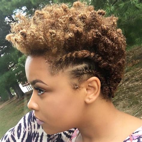 75 Most Inspiring Natural Hairstyles For Short Hair In 2018