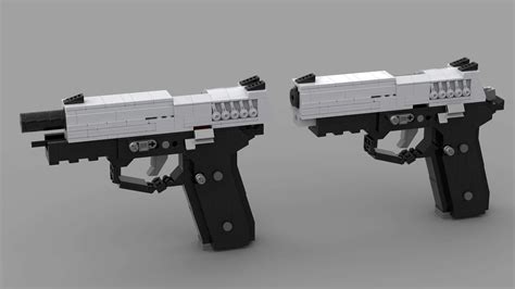 Custom Lego Gun Moc Jims Sig P229 Youtube