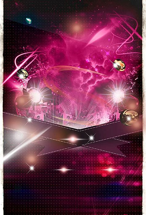 Clubhouse Party Poster Colorful Background Poster Background Design