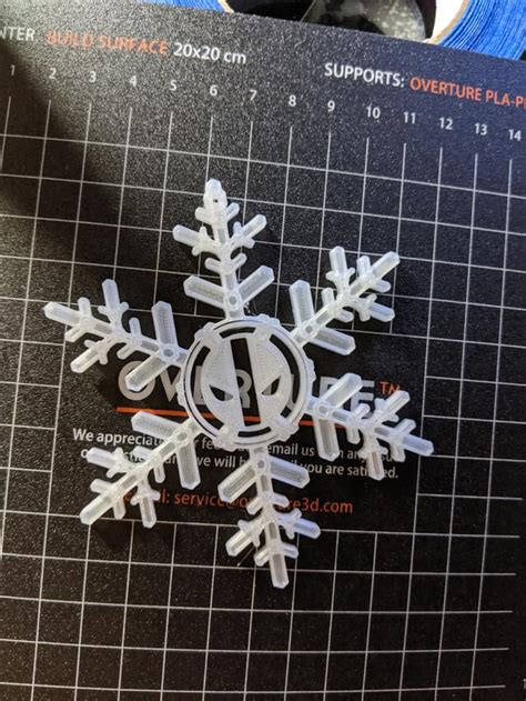 Wife Asked For A Snowflake Lets See If She Notices 3dprinting