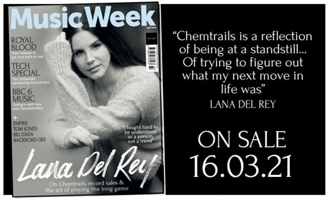 Lana Del Rey Stars On The Cover Of The New Edition Of Music Week