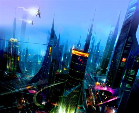 Galerie Futuristic City Anime City Sci Fi Concept Art