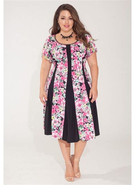 Curvalicious Clothes New Arrivals Maddie Plus Size Dress In Hot