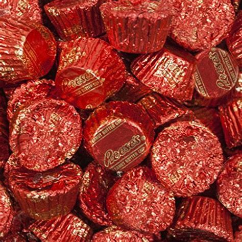 reese s miniatures peanut butter cups milk chocolate red foils pack of 2 pounds