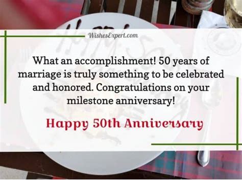 60 Amazing 50th Wedding Anniversary Wishes