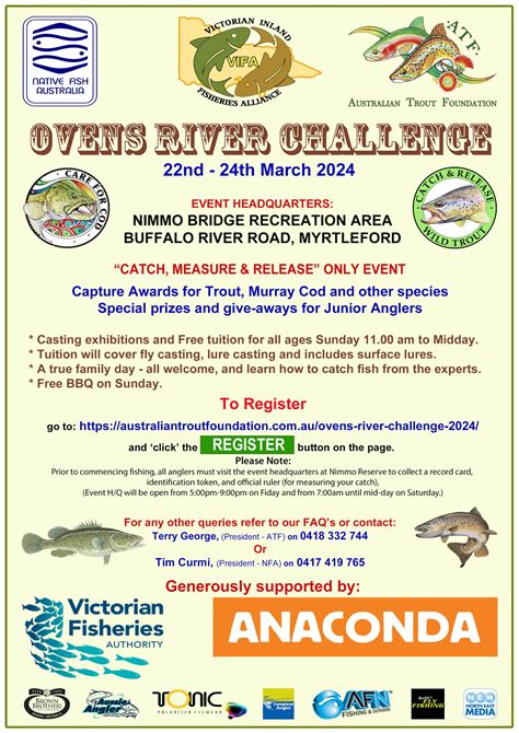 Ovens River Challenge 2024 - Australian Trout Foundation