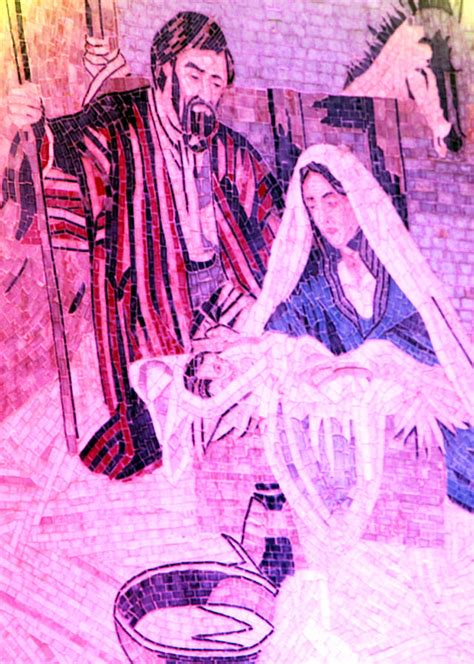 Mosaic Nativity Scene Photograph By Munir Alawi Fine Art America