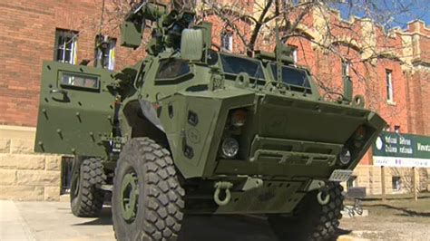 Kings Own Calgary Regiment Shows Off New Armoured Vehicle Ctv News