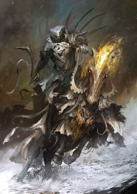 Art Horsemen Of The Apocalypse Dark Fantasy