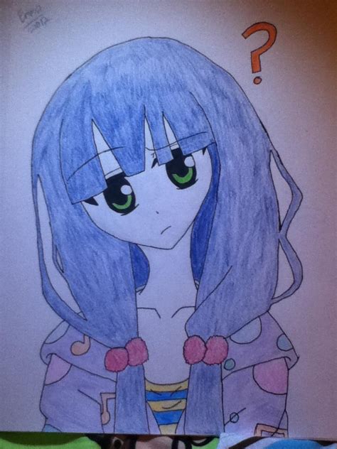 Confused Anime Girl By Mangafanatic100 On Deviantart