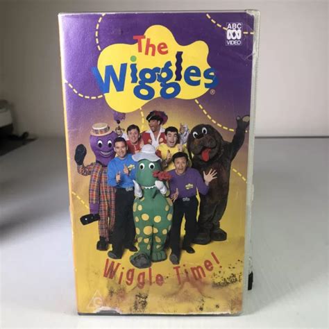 The Wiggles Vhs Wiggle Time Abc For Kids Childrens Australia Video Tape