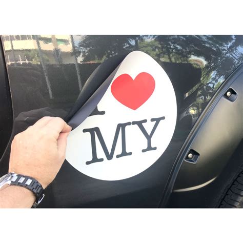 Personalised Car Magnet Sticker Pixio Malaysia